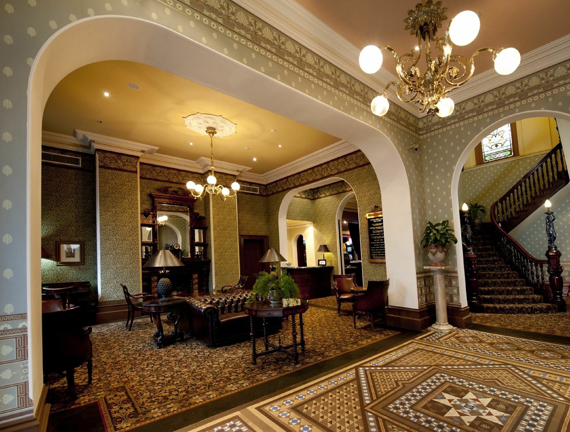 Craig'S Royal Hotel Ballarat Dış mekan fotoğraf The lobby of the hotel